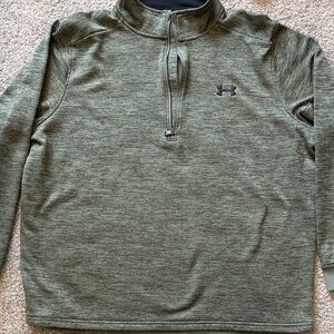 Under Armour Olive Quarter-Zip Pullover